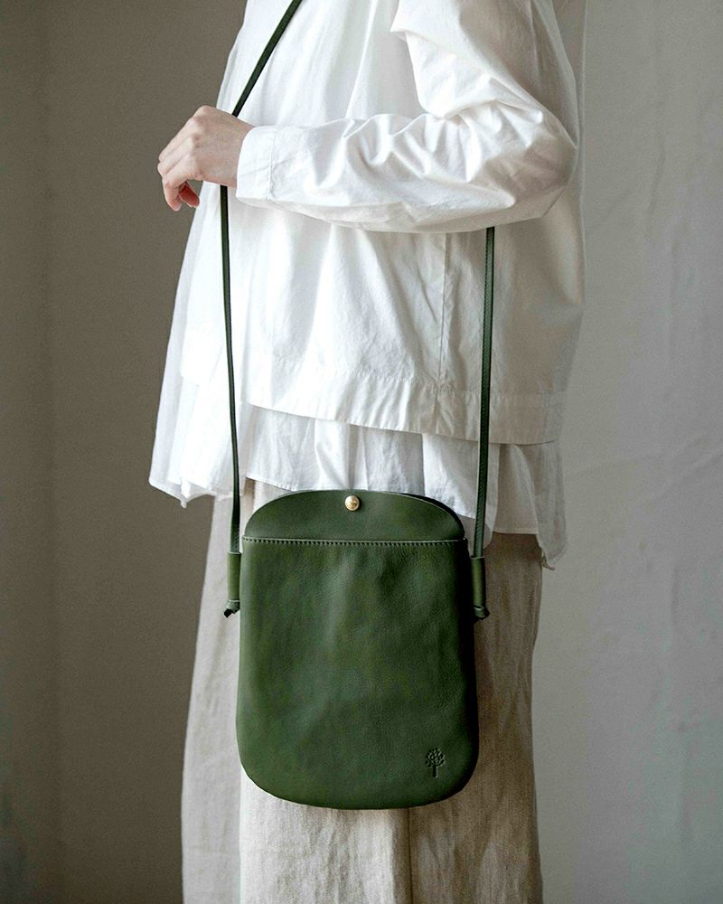 ドロップツリー サコッシュ（M）：グリーン