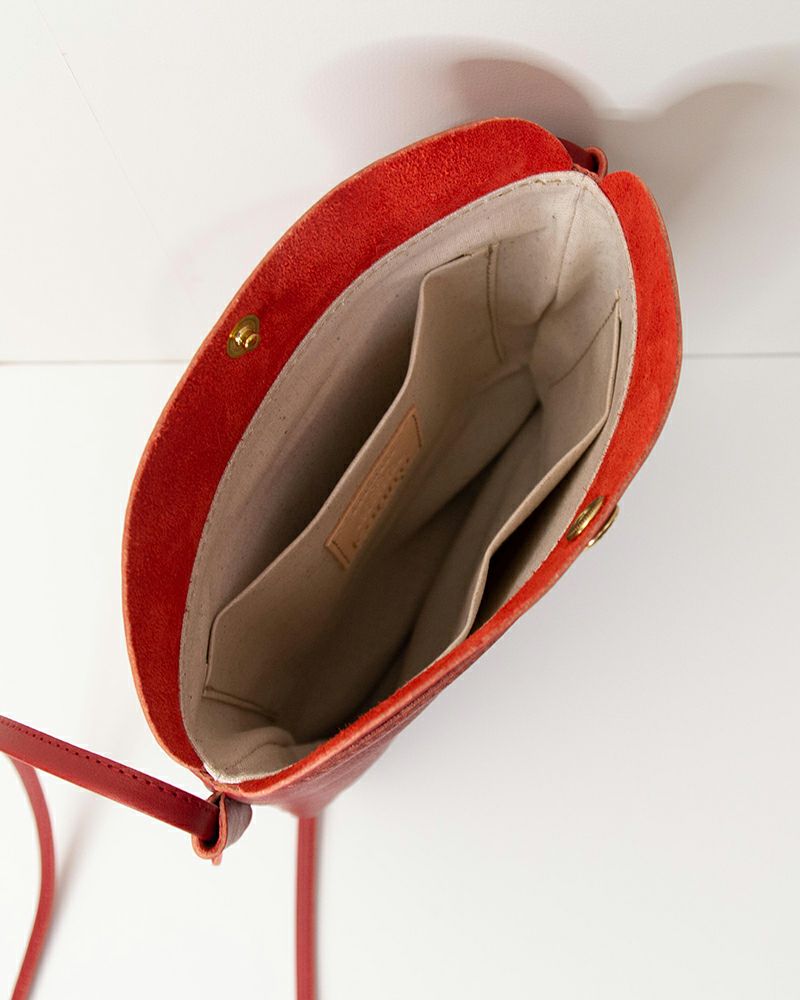 ドロップツリー サコッシュ（M）：レッド