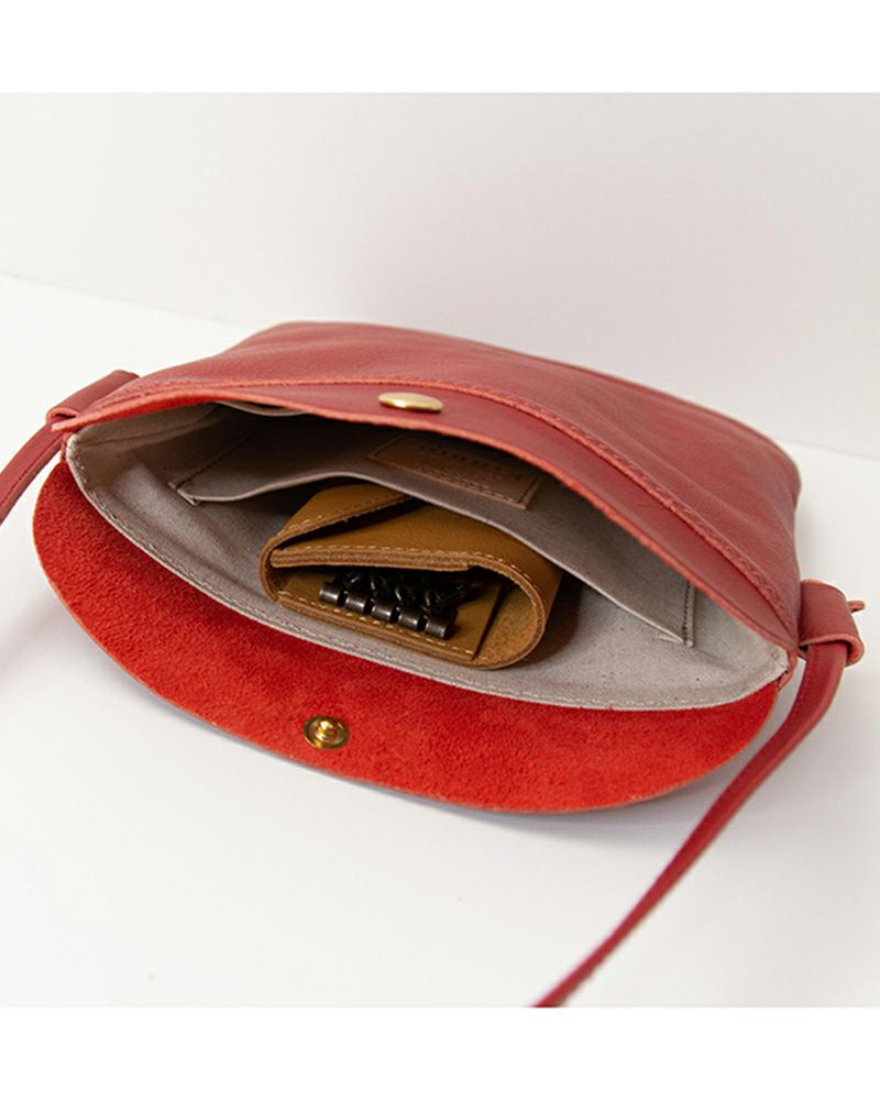 ドロップツリー サコッシュ（M）：レッド