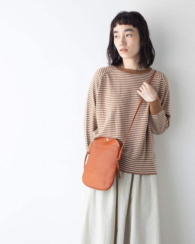 ドロップツリー サコッシュ（M）：キャメル