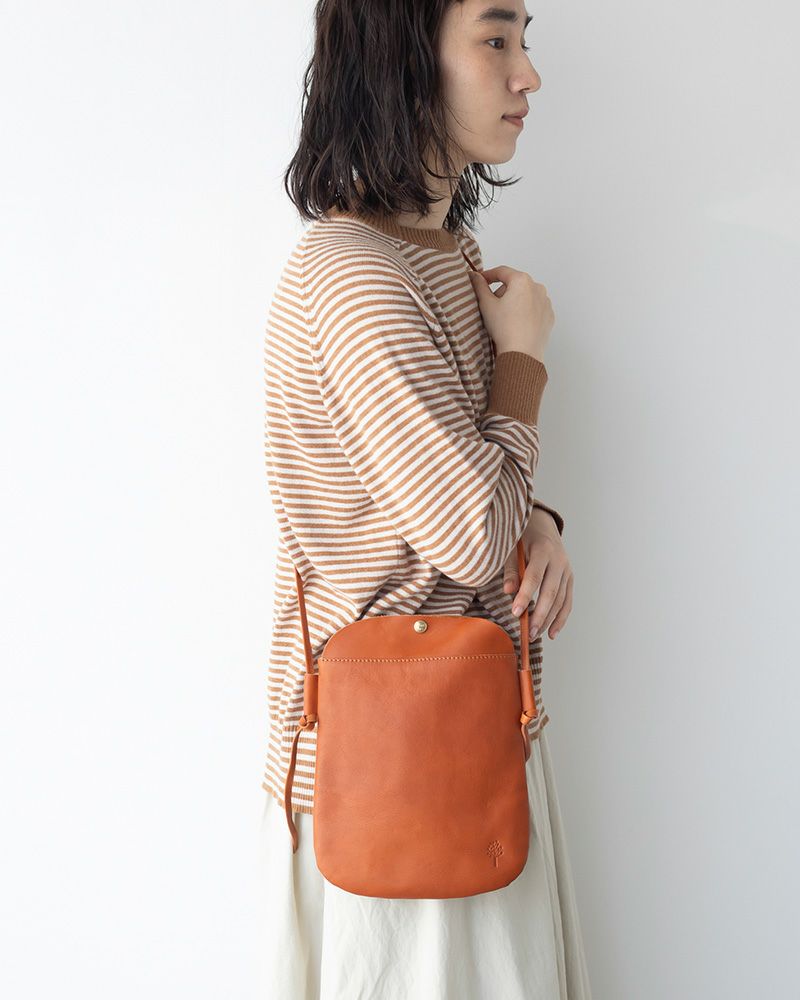 ドロップツリー サコッシュ（M）：キャメル