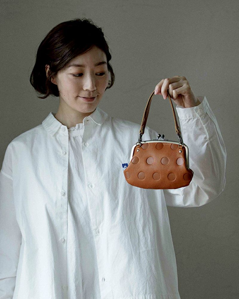 がま口の色：キャラメル