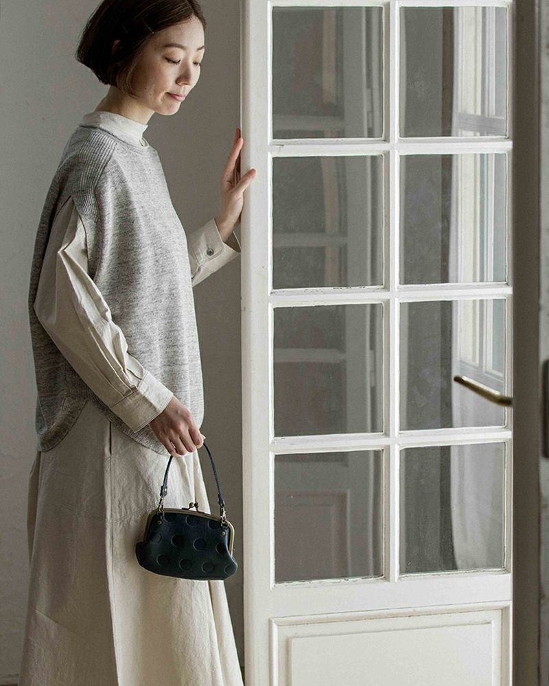 がま口の色：ネイビー