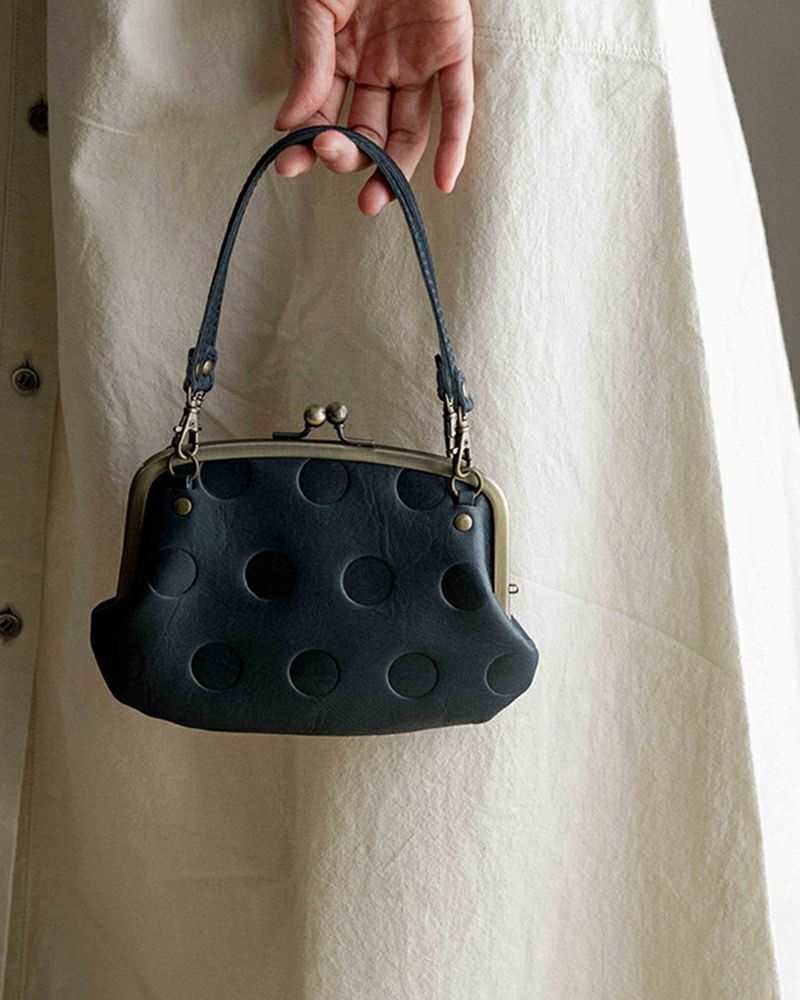 がま口の色：ネイビー