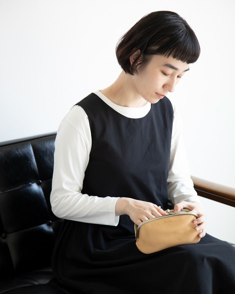 がま口の色：ミルクティー（終売）