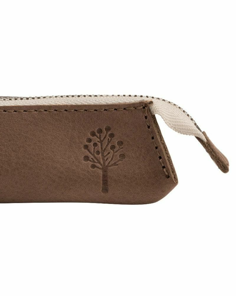 ペンケースの色：モカグレー