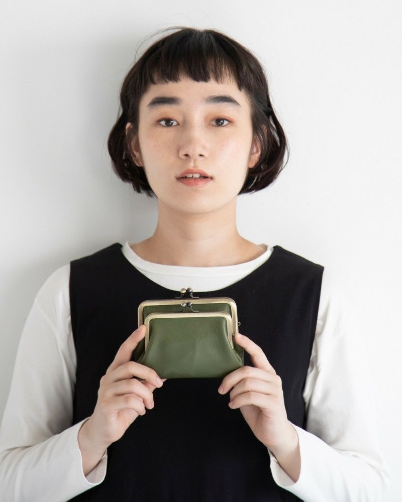 がま口の色：グリーン