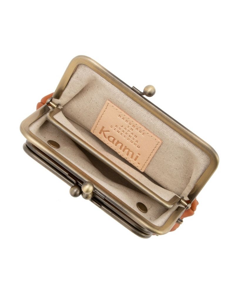 がま口の色：キャメル