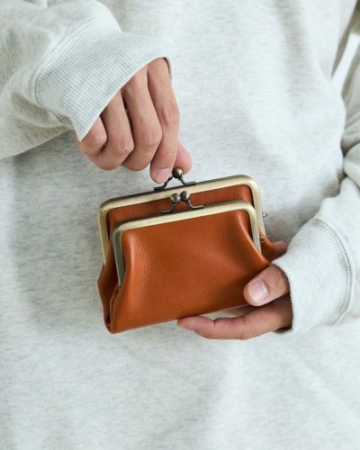 浅草Kanmiの本革がま口財布コレクション