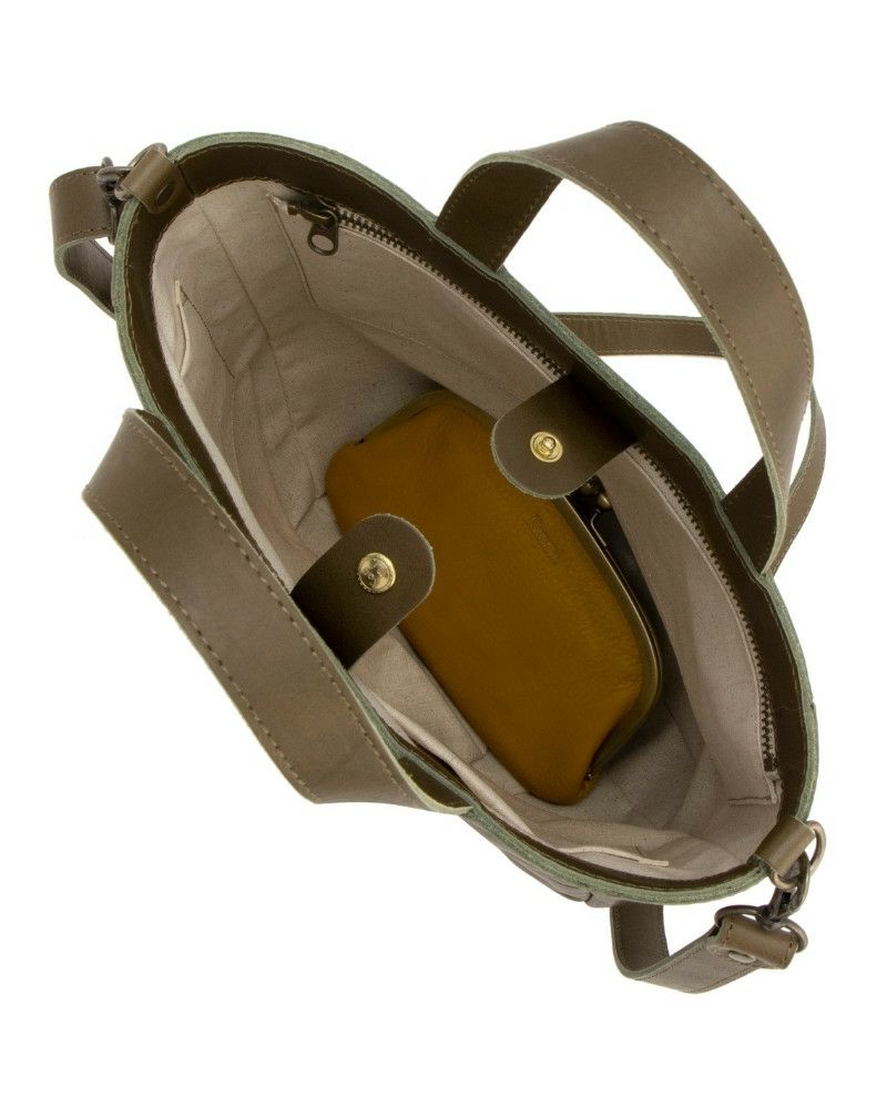 トートバッグの色：オリーブグリーン