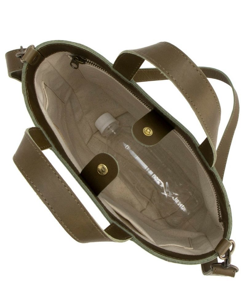 トートバッグの色：オリーブグリーン