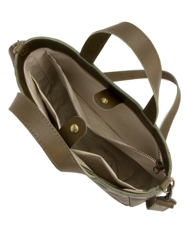 トートバッグの色：オリーブグリーン