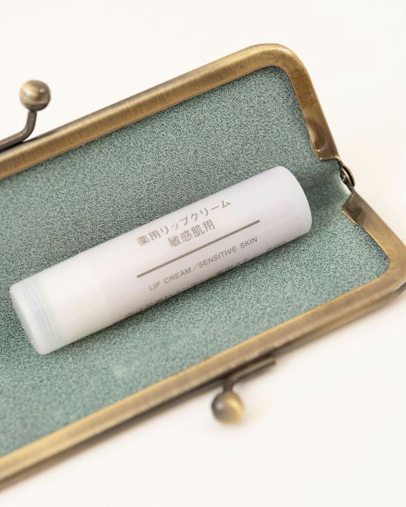 がま口印鑑ケースの色：サックス