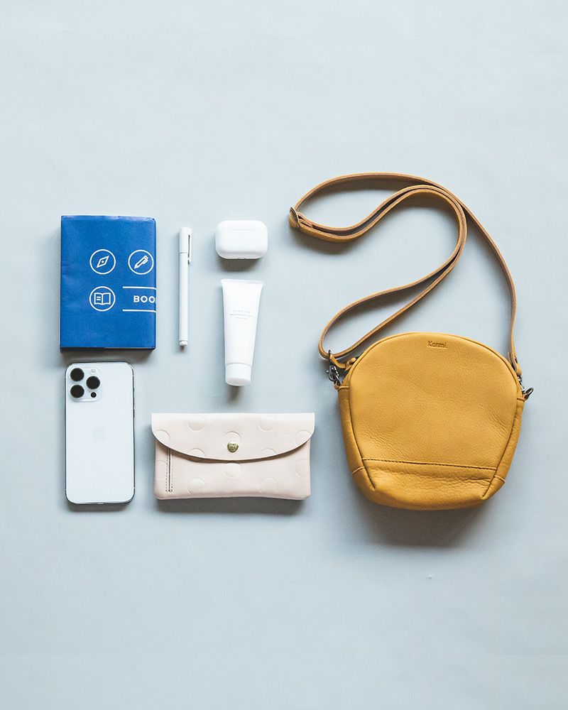 ポシェットの色：キャラメル