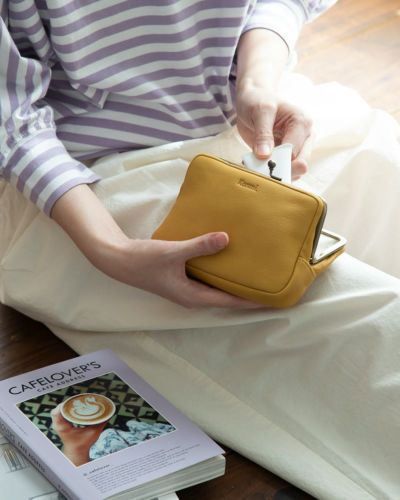 がま口の色：キャラメル