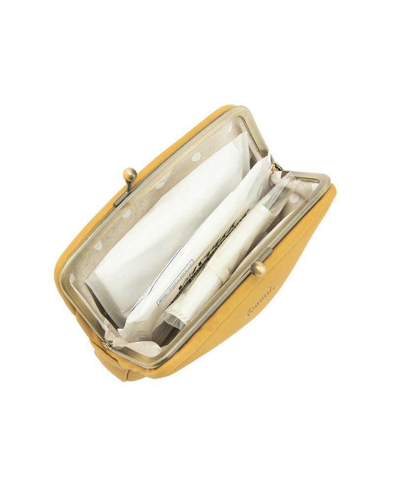 がま口の色：キャラメル