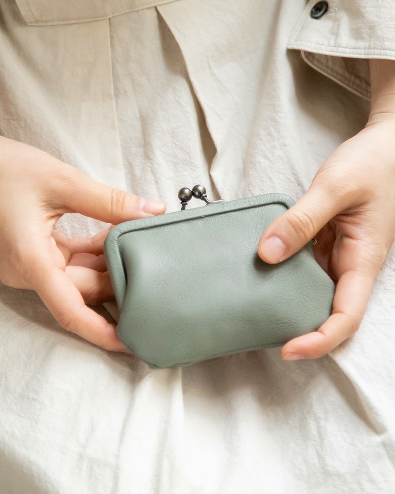 がま口の色：キャットブルー