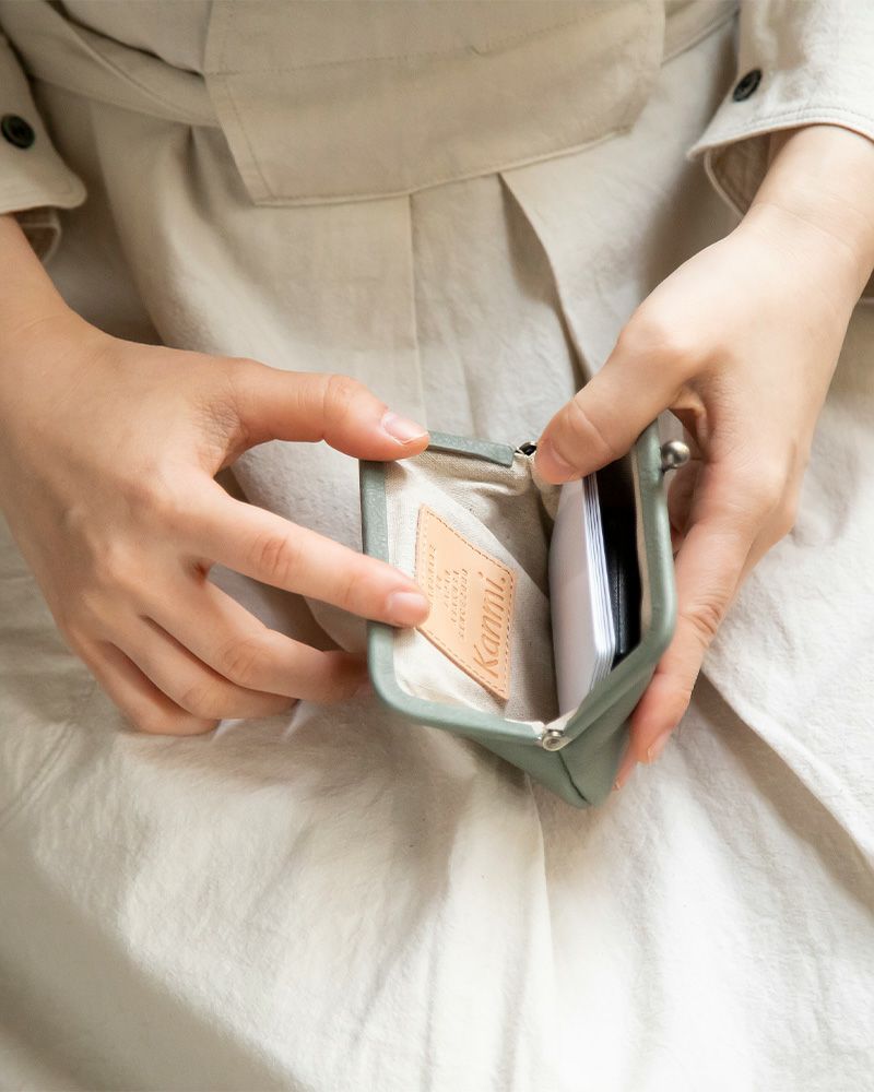 がま口の色：キャットブルー