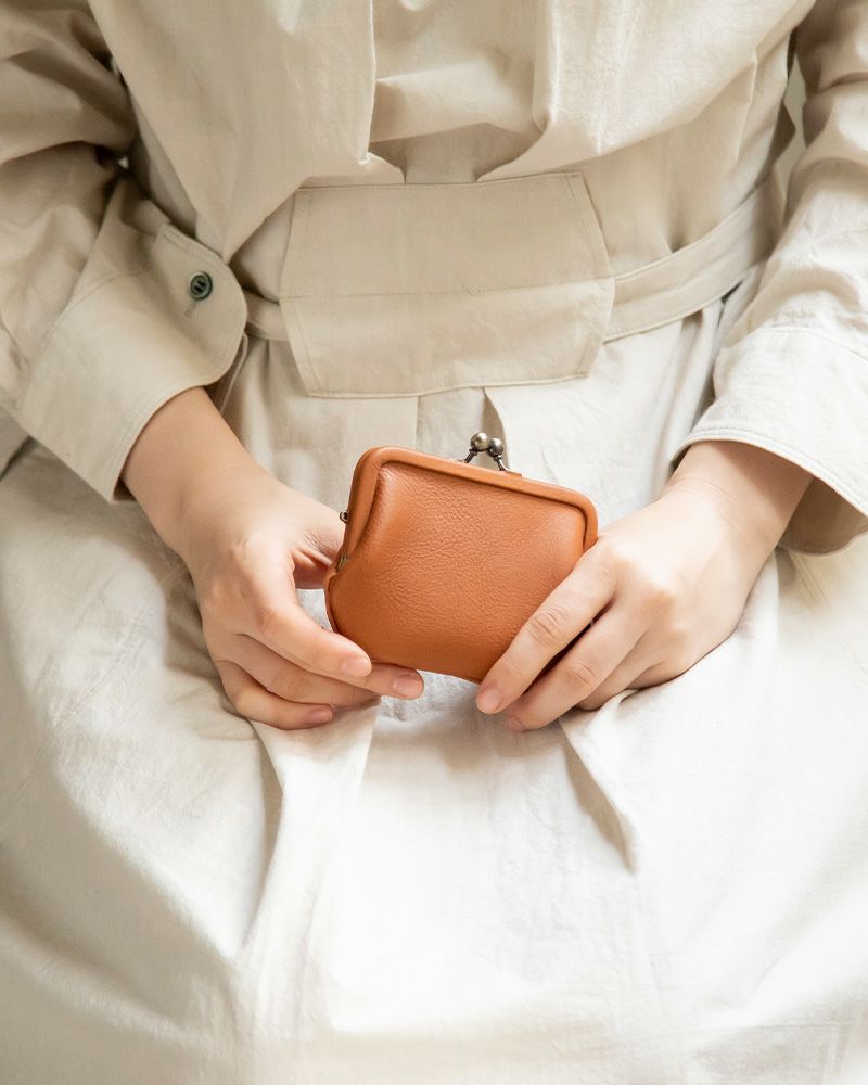 がま口の色：キャラメル