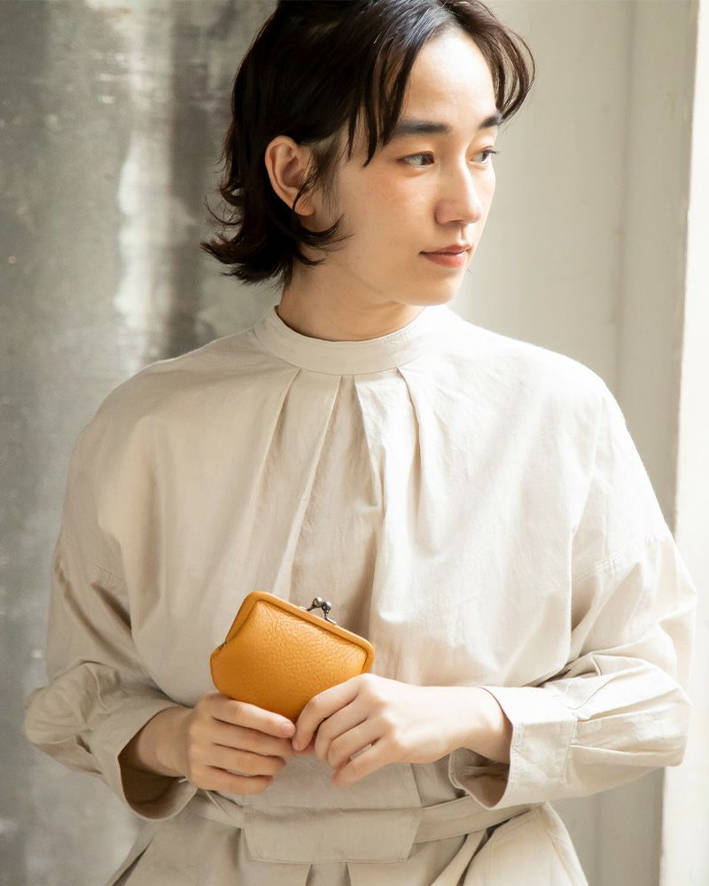 がま口の色：マスタード