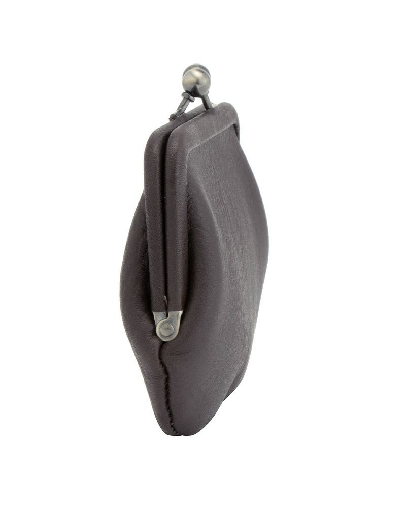 がま口の色：ダークブラウン