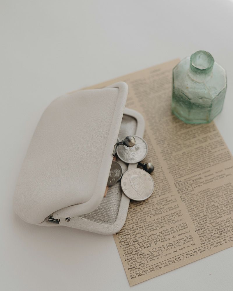 がま口の色：クリーム