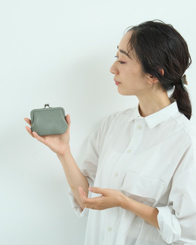 がま口の色：キャットブルー