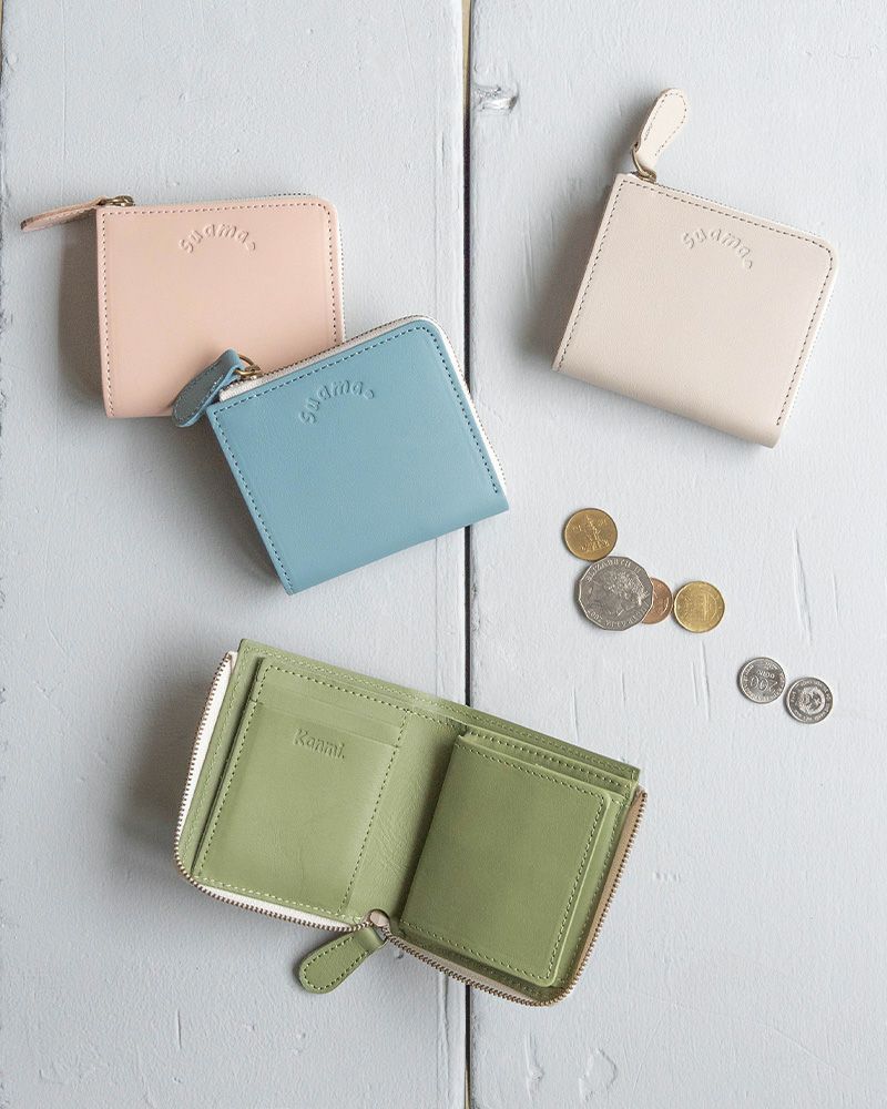 小さくてしかくい財布「suama ショートウォレット」 | Kanmi（カンミ