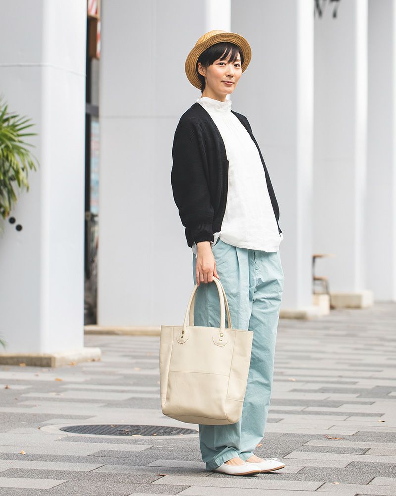 トートバッグの色：バニラ