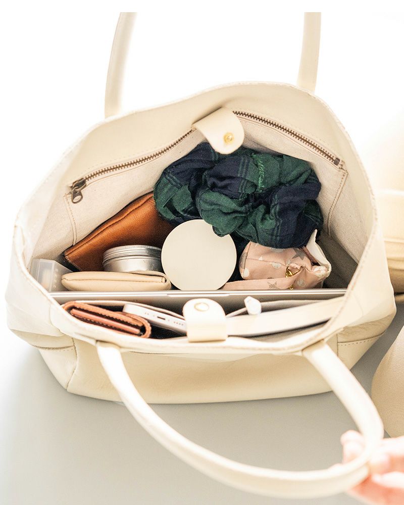 トートバッグの色：バニラ