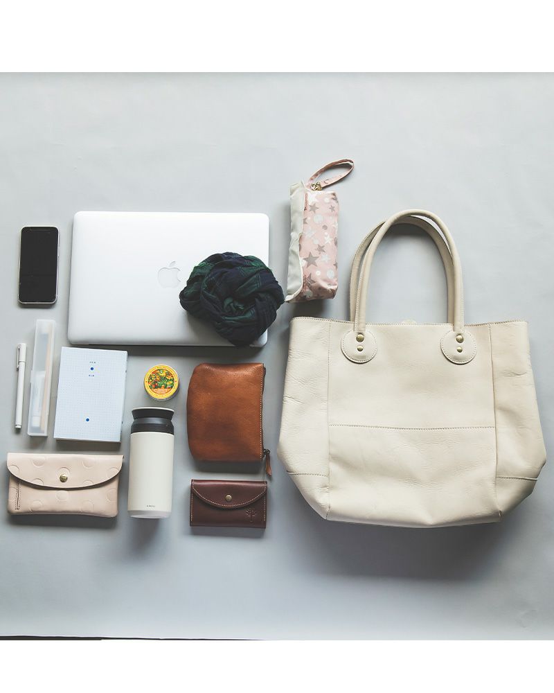 トートバッグの色：バニラ