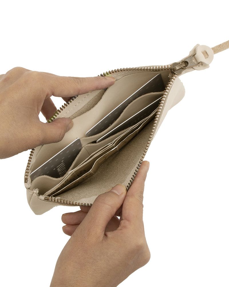 お財布の色：バニラ