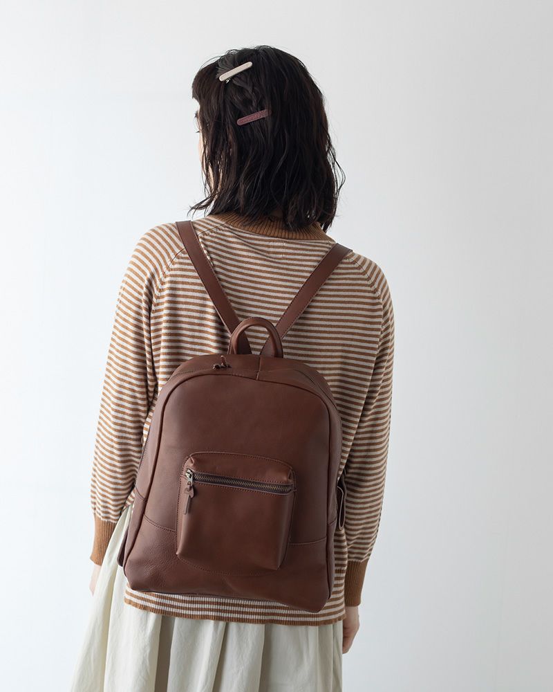 リュックの色：ダークブラウン（終売）