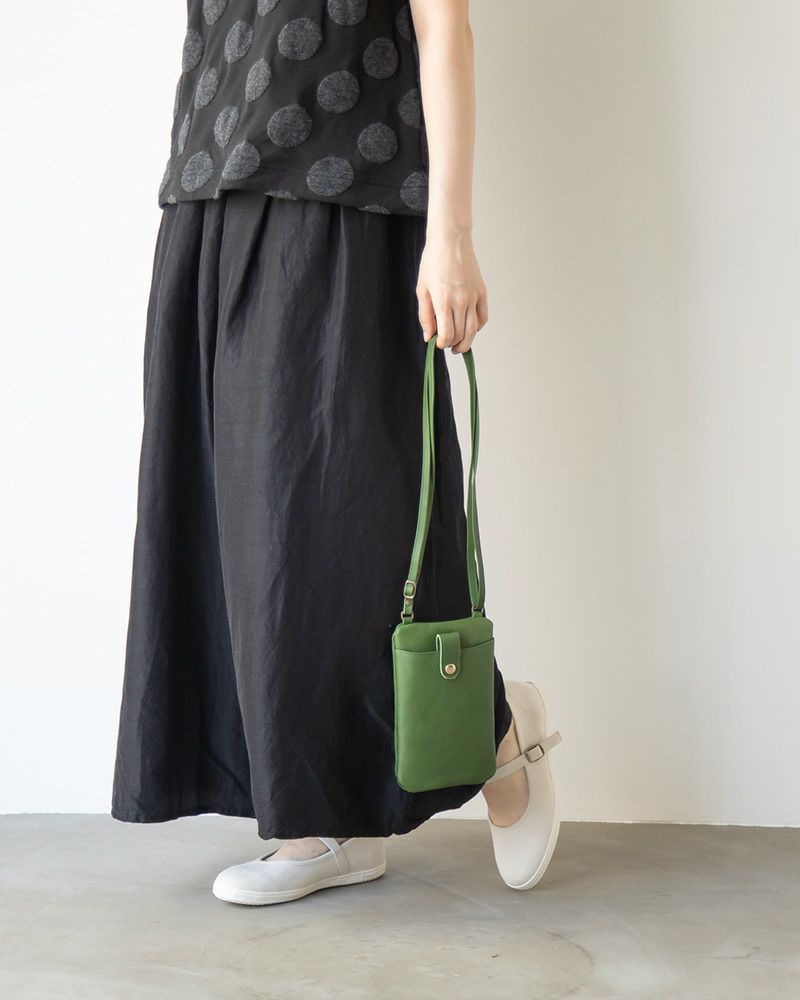 ポシェットの色：グリーン