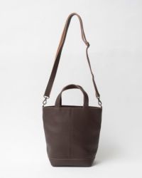 itsu mono 2WAYバッグ：ダークブラウン