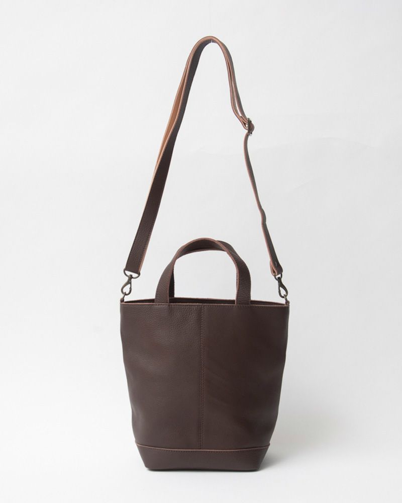 itsu mono 2WAYバッグ：ダークブラウン