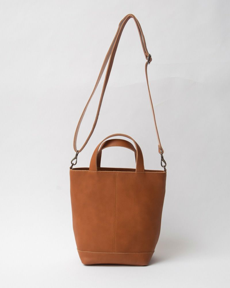 itsu mono 2WAYバッグ：キャラメル