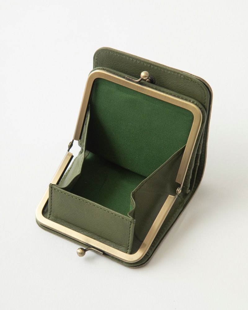 「ドロップツリー がま口 コンパクトウォレット」