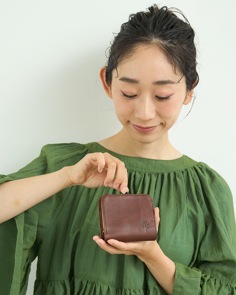 ドロップツリー がま口 コンパクトウォレット