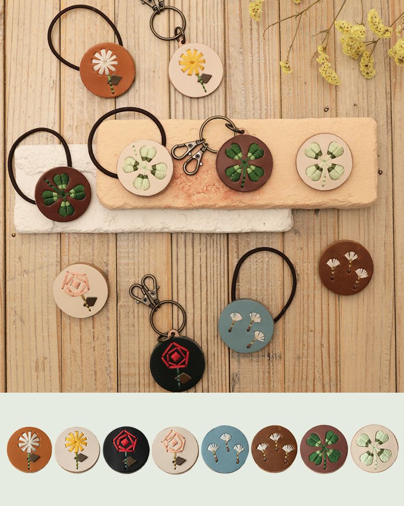 「sa i te ヘアゴム」全８種　３型