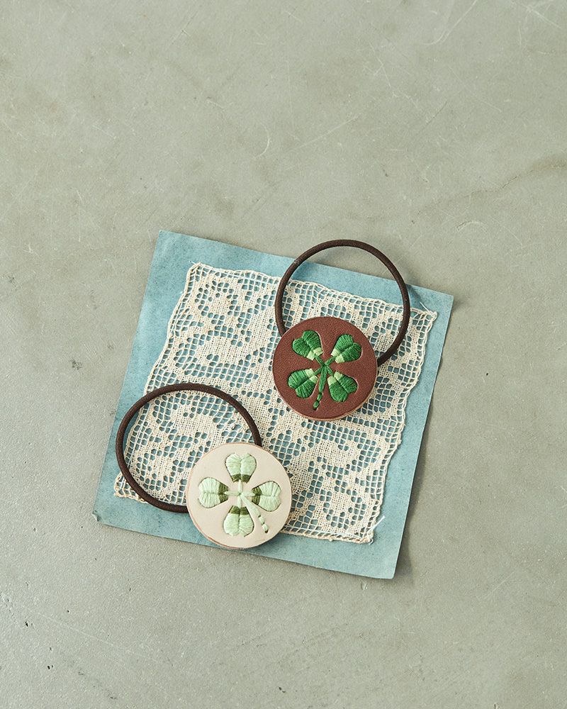 「sa i te ヘアゴム」新色　クローバー