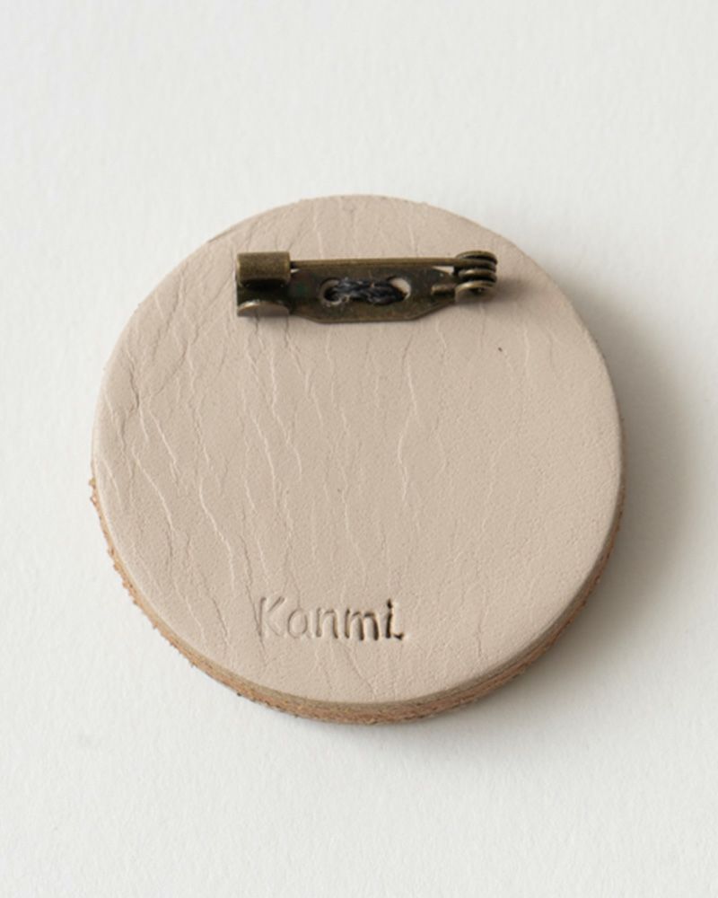 「sa i te ブローチ」裏面