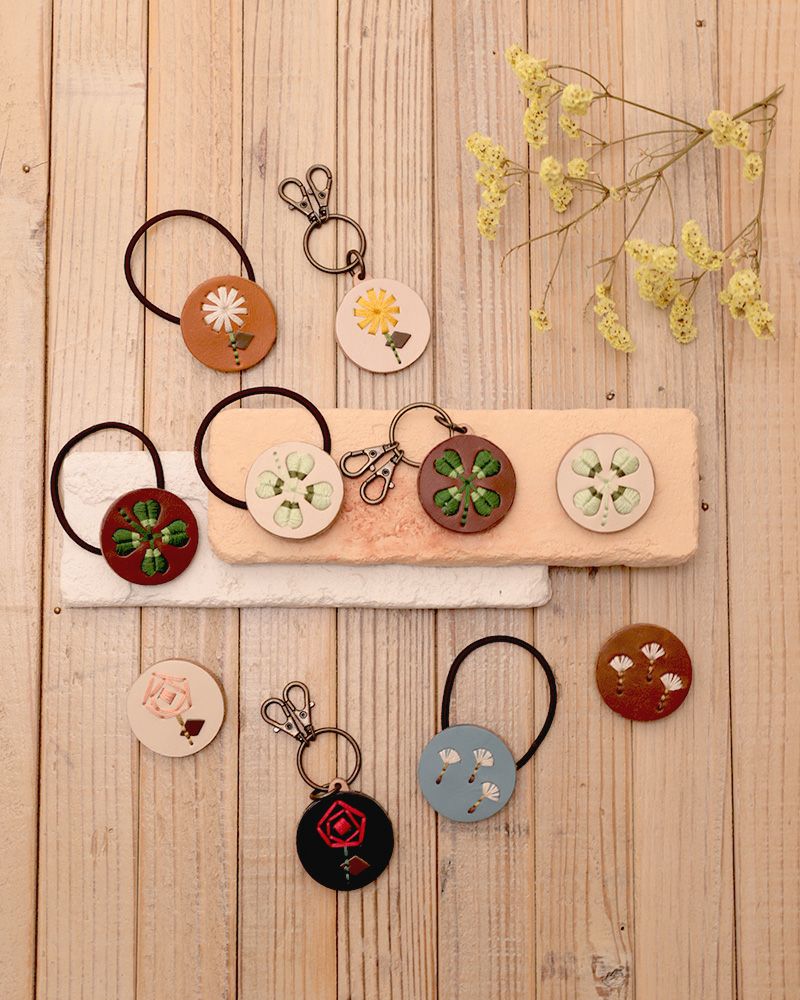 「sa i te キーリング」全８柄　３型