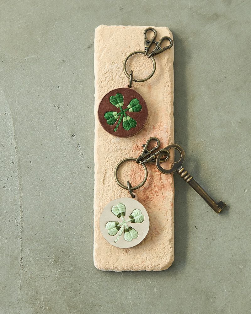 「sa i te キーリング」　新色クローバー