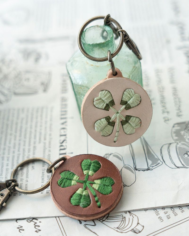 「sa i te キーリング」　新色クローバー