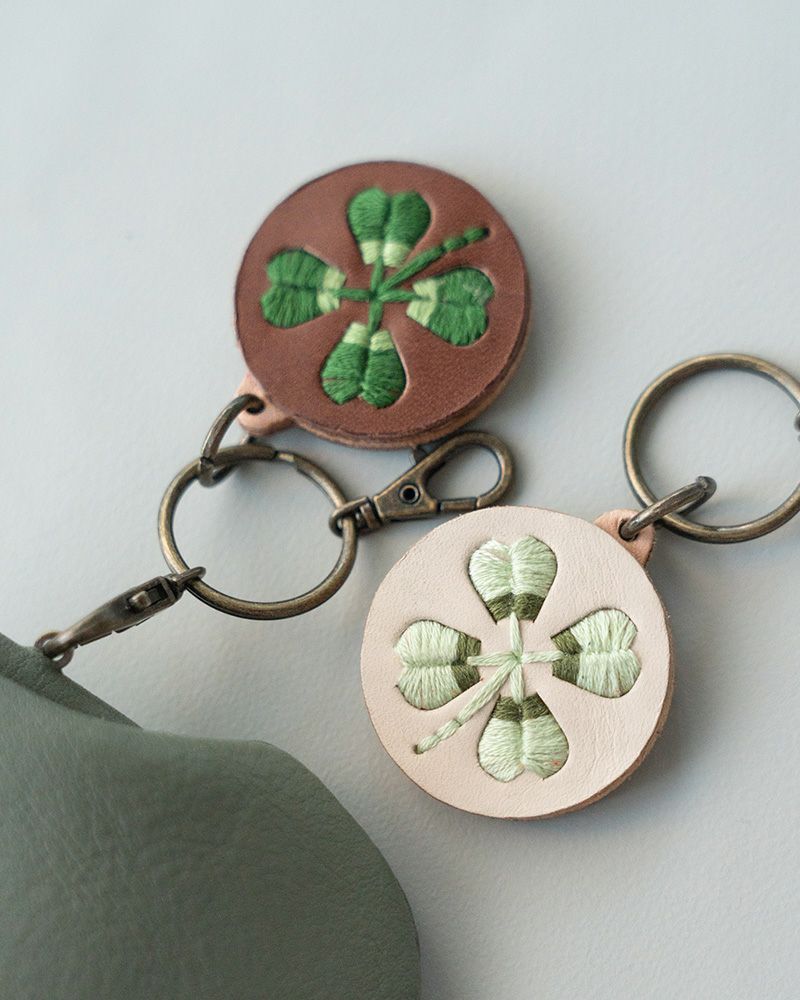 「sa i te キーリング」　新色クローバー