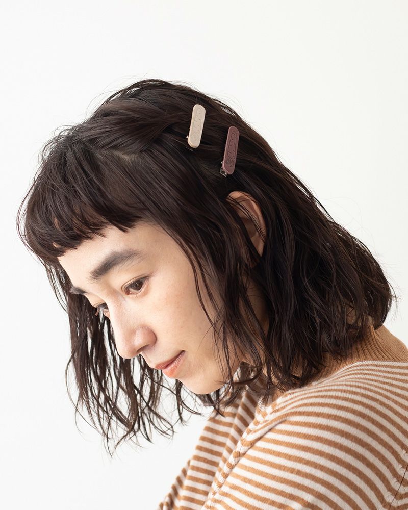 ニンジン柄のアクセサリー！？「mi chi bata にんじん ヘアクリップ」