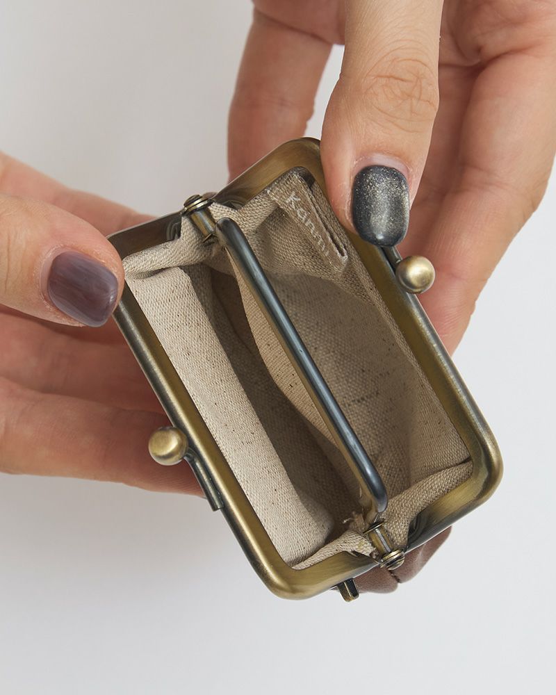 外のポッケが可愛い「ドロップツリー ポッケがま口 (S)」 | Kanmi