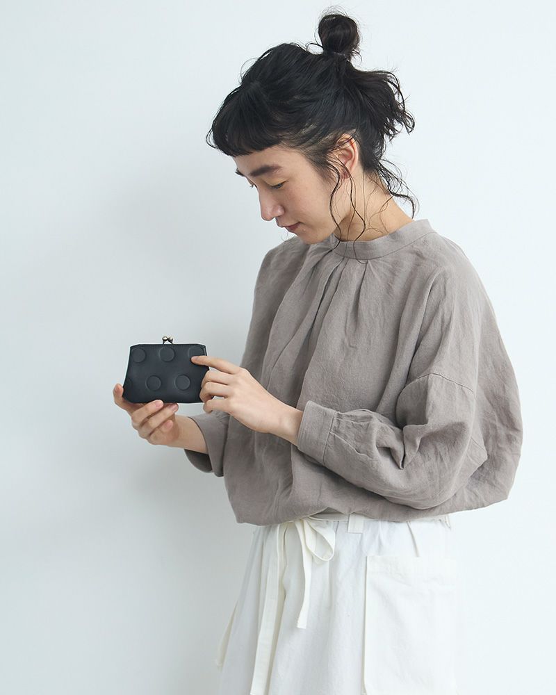 がま口の色：ブラック