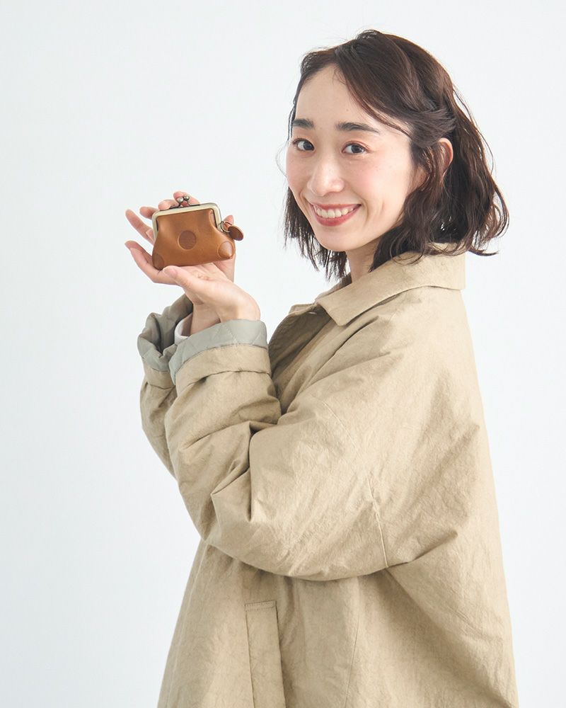 がま口の色：アッシュグレー ※無くなり次第終了